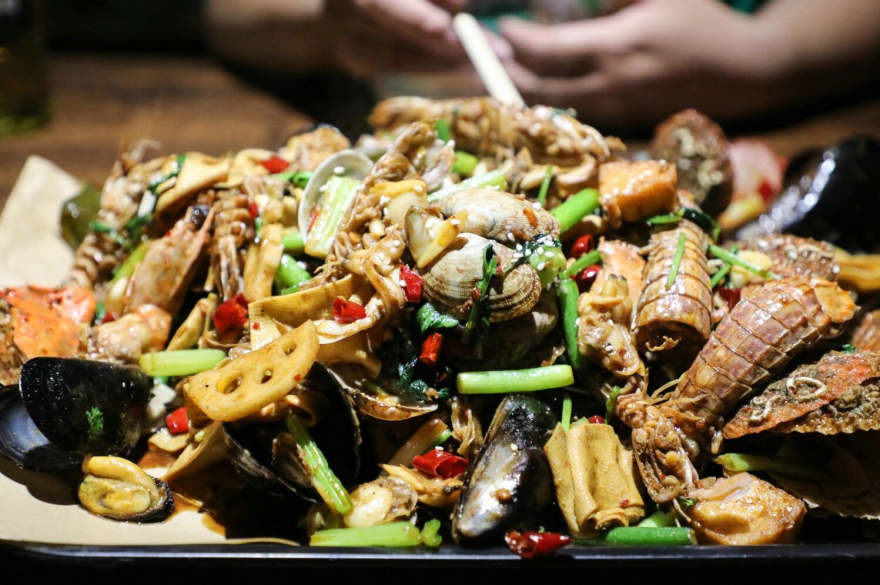 福州手抓铁锹海鲜培训
